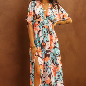 Abito kimono floreale