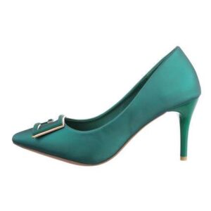 Scarpe con fibbia geo